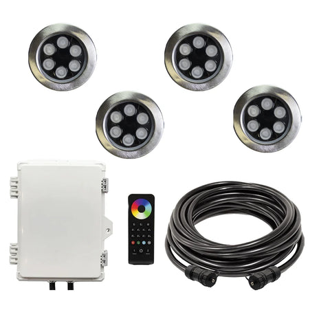 Outdoor Water Solutions RGBW Color-Changing Fountain Light Kit