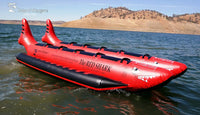 Thumbnail for Island Hopper Elite Class Red Shark 10 Person Banana Boat