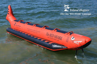 Thumbnail for Island Hopper Elite Class Red Shark 6 Person Banana Boat