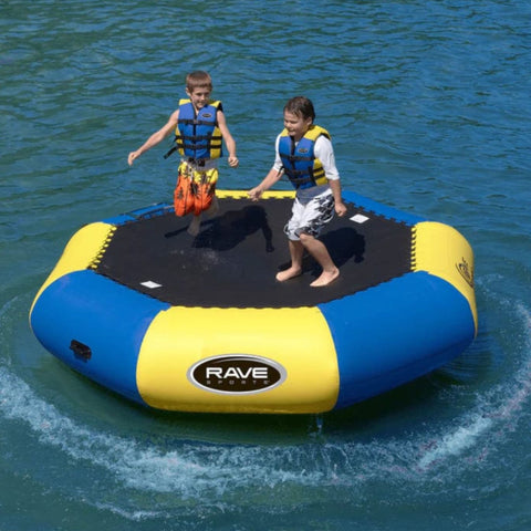 Rave Sports Bongo 15 With Two Kids Jumping