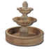 Thumbnail for Regina Two Tier Fountain With 37inch Pond Basin With Plain White Background