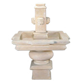 Rimini Fountain With Plain White Background