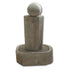 Thumbnail for Rock Pillar Fountain Short With Ball With Plain White Background