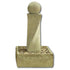 Thumbnail for Rustic Mod Twist Fountain With Ball With Plain White Background