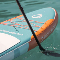 Thumbnail for SUP Sunrise 12 A Close-Up of Paddle and Board in Water