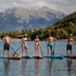 Thumbnail for SUP Sunset 10.6 A Group Paddling Together with Mountain Background