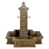 San Martino Outdoor Water Fountain for Spouts With Plain White Background