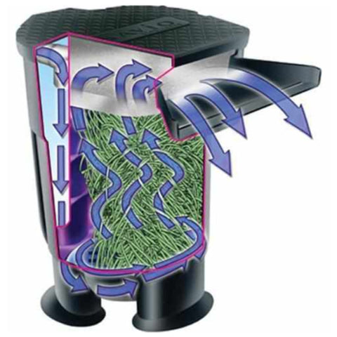 Savio Livingponds Waterfall Filter 100 Illustration Drawing