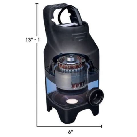 Savio WaterMaster Solids Pump Dimension