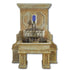 Thumbnail for Savonna Wall Fountain With Legs With Plain White Background