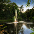 Thumbnail for Scott Aerator Clover Pond Fountain On The Water With White Lights
