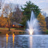 Thumbnail for Scott Aerator Amherst Pond Fountain With Lights On The Water With Colorful Trees In The Background