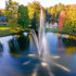 Scott Aerator Atriarch Nozzle Aerial View Surrounded By Colorful Trees