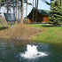 Thumbnail for Scott Aerator Boilermaker Solar Pond Aerator On The Water With 2 Panels & A House In The Background