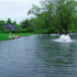 Thumbnail for Scott Aerator Boilermaker Solar Pond Aerator On The Water With 4 Panels In The Background 