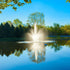 Thumbnail for Scott Aerator Cambridge Pond Fountain On The Water With A Clear Blue Sky In The Background
