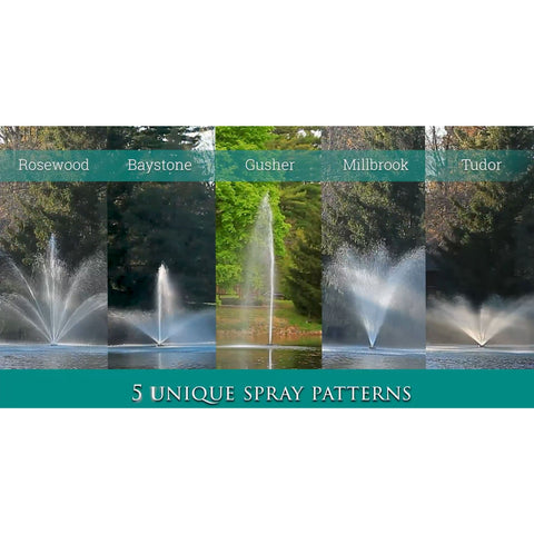 Scott Aerator Great Lakes Nozzle Package 5 Unique Spray Patterns