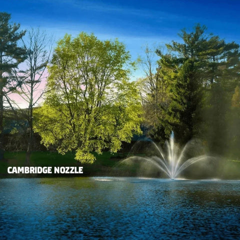 Scott Aerator Great Lakes Nozzle Package Cambridge Pattern Display Surrounded By Green Trees