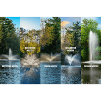 Thumbnail for Scott Aerator Great Lakes Pond Fountain - All Spray Nozzles