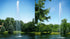 Thumbnail for Scott Aerator Jet Stream Pond Fountain On The Water Showing Spray Height