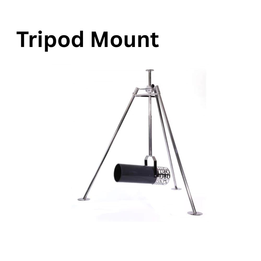 Scott Aerator Pond De-Icer Tripod Mount Side View