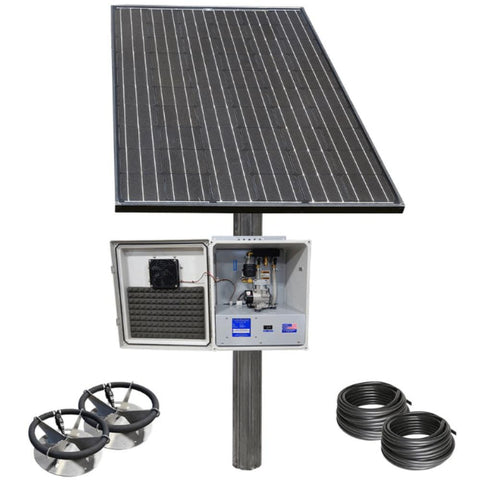 Scott Aerator Solar Pond Aeration System Full Unit Front View