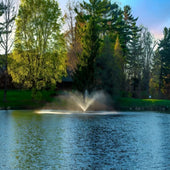 Scott Aerator Tudor Nozzle Scenic View With Colorful Autumn Trees