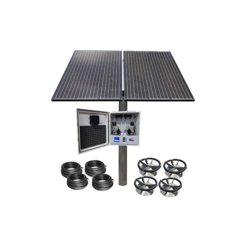 Scott Aerator XL Solar Pond Aeration System Full Unit Front View