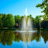 Thumbnail for Scott Clover Nozzle With Blue Clear Sky Reflected On The Water And Surrounded By Green Trees
