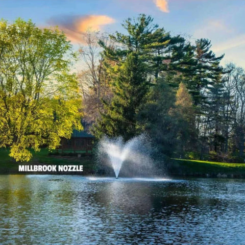 Scott Great Lakes Nozzle Package Millbrook Pattern Display With Colorful Trees
