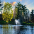 Scott Millbrook Nozzle Scenic View With A House Surrounded By Colorful Autumn Leaves
