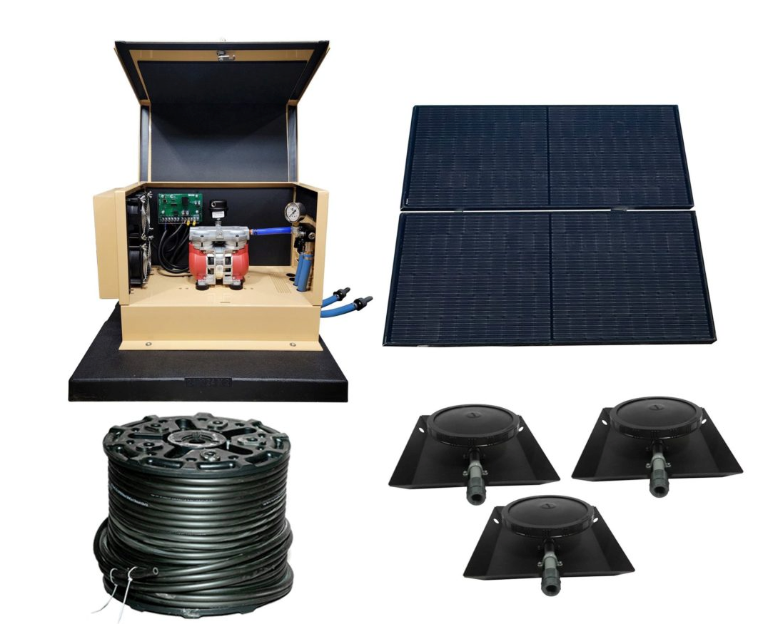 Outdoor Water Solutions TurboAir 3 Solar Pond Aerator
