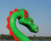 Adventure Glass Big Bird Dragon Platform Paddle Boat