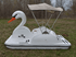 Thumbnail for Adventure Glass Swan Platform 4 Person Paddle Boat