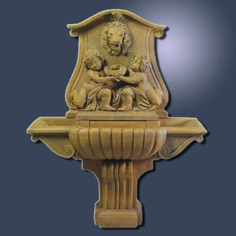 Giannini Garden Donatello Lavabo Wall Outdoor Water Fountain