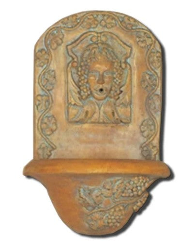 Giannini Garden Bacco Wall Fountain