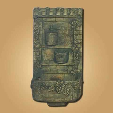 Giannini Garden Old Winery Wall Fountain