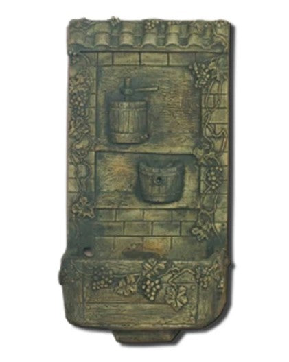 Giannini Garden Old Winery Wall Fountain