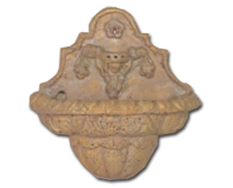 Giannini Garden Travertine Angel Wall Fountain