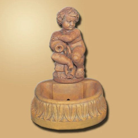 Giannini Garden Jug Boy Fountain