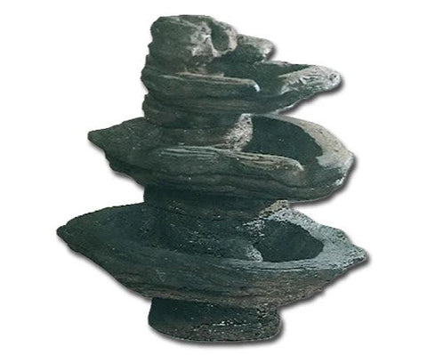 Giannini Garden Slate Three Tier Outdoor Water Fountain