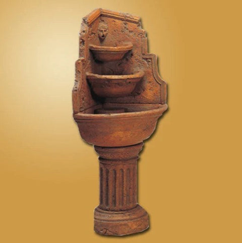 Giannini Garden Acropolis Corner Outdoor Water Fountain