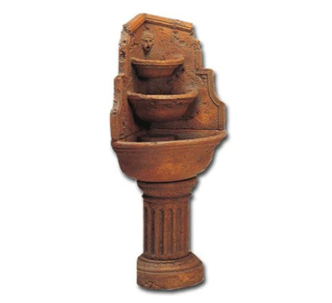 Giannini Garden Acropolis Corner Outdoor Water Fountain