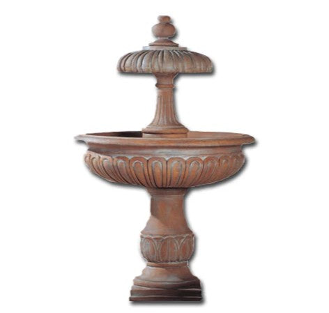 Giannini Garden Cortona Two Tier Outdoor Water Fountain