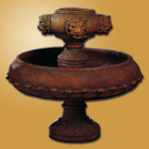 Giannini Garden Positano Lion Garden Fountain