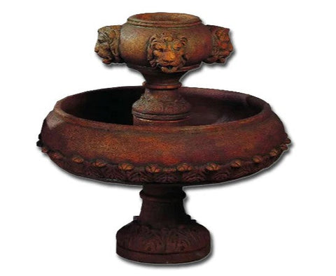 Giannini Garden Positano Lion Garden Fountain