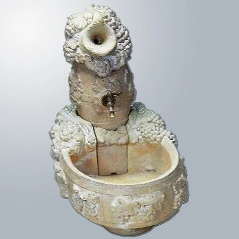 Giannini Garden Grape Harvest Outdoor Water Fountain for Spout
