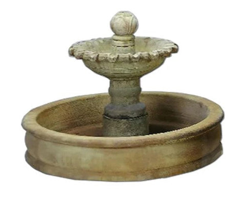 Giannini Garden Marina One Tier Pond Outdoor Water Fountain