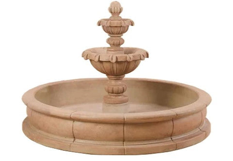 Giannini Garden Versailles Garden Two Tier Pond Fountain