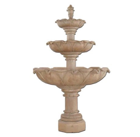 Giannini Garden Acquarossa Three Tier Fountain